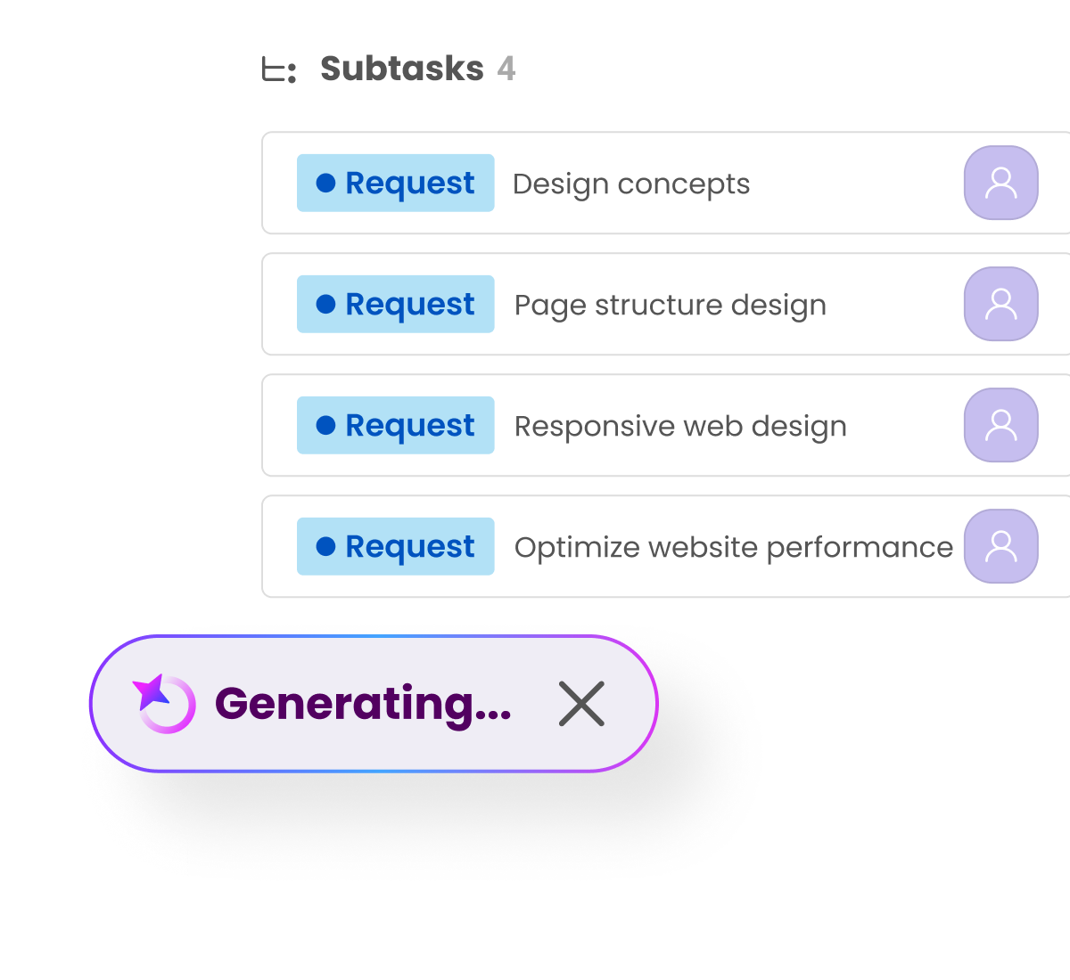 Morningmate AI subtask generation