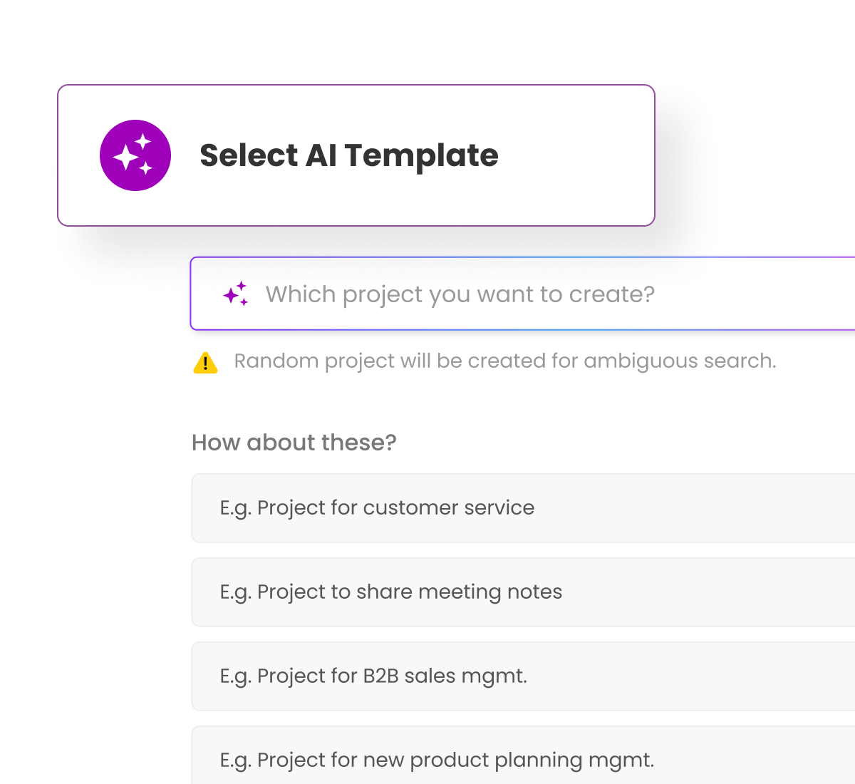 Morningmate AI Project templates
